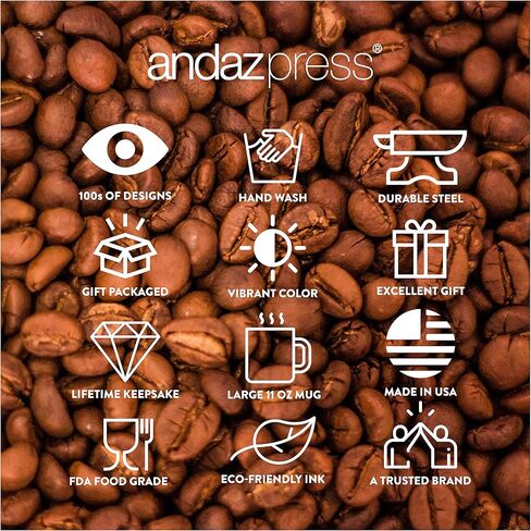 Andaz Press Stainless Steel Campfire Coffee Mugs Gift Set, I Am Weird, I Love Weird, 2-Pack, Girlfriend Boyfriend Cute Couple Gifts, Metal Enamel Campfire Camp Cup, Includes Gift Box in Saudi Arabia