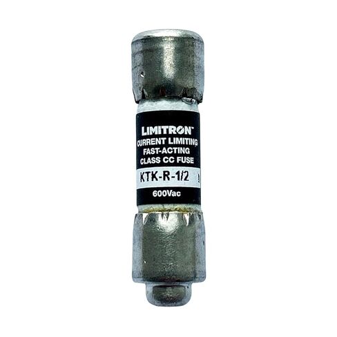 10 عبوات جديدة KTK-R-1/2 KTK-R-1/2A KTK-R 0.5A 600Vac صمامات سريعة المفعول، KTK-R-1/2A صمامات خرطوشة رفض الفئة CC الحالية in Kuwait