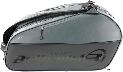 BULLPADEL Backpack BPP-25023 ICON | Premium Padel Racket Bag | Durable Leatherette w/Thermo Compartments | By Juan Martín Díaz | Spacious Storage for 2 Padel Rackets, Shoes, Clothes, Laptop in Saudi Arabia