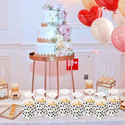 CHENGU 100 Set Graduation Popcorn Boxes Class of 2026 Party Favors Supplies, Mini Paper Popcorn Containers Bucket Graduation Candy Box with Clear Treat Bags and Ties, 2.2 x 4.2 x 3 in Saudi Arabia