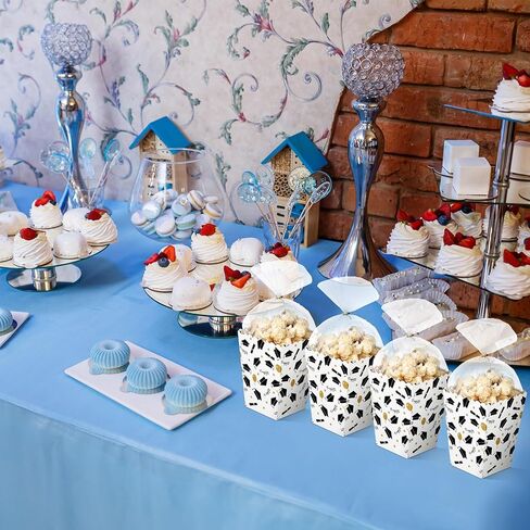 CHENGU 100 Set Graduation Popcorn Boxes Class of 2026 Party Favors Supplies, Mini Paper Popcorn Containers Bucket Graduation Candy Box with Clear Treat Bags and Ties, 2.2 x 4.2 x 3 in Saudi Arabia