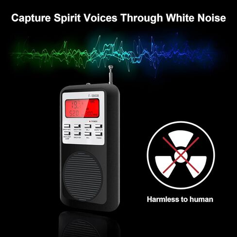 Spirit Communication Box - Ghost Hunting Equipment & Paranormal Investigation Tool | Real-Time EVP Recorder with Frequency Sweep in Saudi Arabia