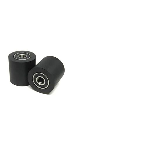 1 قطعة قطر 30 مم قطر الفتحة 8 مم 698 بكرة بولي يوريثين مزدوجة المحمل 8x30x30 PUT69830-30 PU آلة قناع مطاطي لوحة ضغط الأسطوانة (8x30x50 مم) in Kuwait