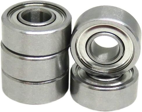 10 Pieces 4x10x4 SMR104 ZZ Stainless Steel Ball Bearing L1040ZZ SMR104Z SMR104ZZ Reel Bearing 4 * 10 * 4 RC Bearing(SMR103Z 3x10x4mm) in Saudi Arabia