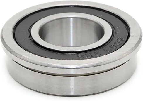 1 قطعة F6003-2RS 17X35X10 F6003 F6003RS ABEC-1 شفة تحمل كرة أخدود عميقة تحمل مختومة الكرة تحمل in Kuwait