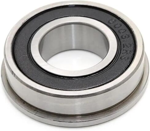 1 قطعة F6003-2RS 17X35X10 F6003 F6003RS ABEC-1 شفة تحمل كرة أخدود عميقة تحمل مختومة الكرة تحمل in Kuwait