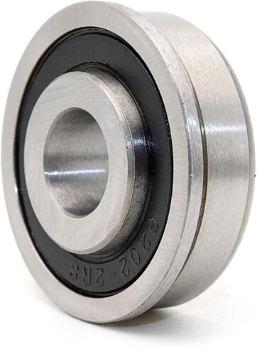 1 Piece F6202-12-2RS 12x35x11 12X35X11X13 Flange Bearing ABEC-1 Garden cart Ball Bearing in Saudi Arabia