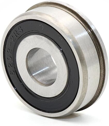 1 Piece F6202-12-2RS 12x35x11 12X35X11X13 Flange Bearing ABEC-1 Garden cart Ball Bearing in Saudi Arabia