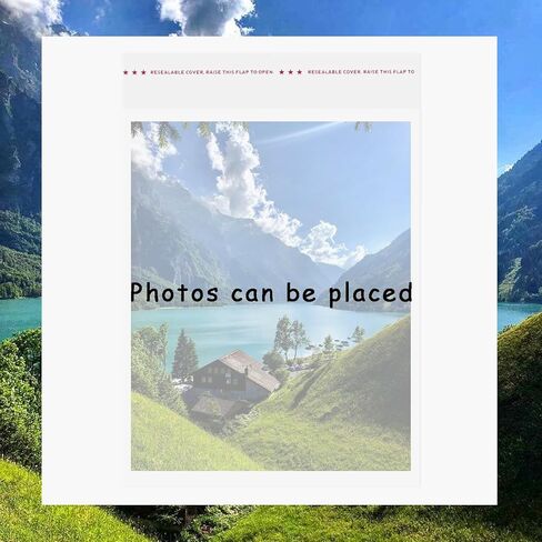 100 PCS Self-Sealing Cellophane Bags Clear Resealable Sleeves for 8.5x11 Inches Photo Mats Prints Documents Art and Packaging in Kuwait