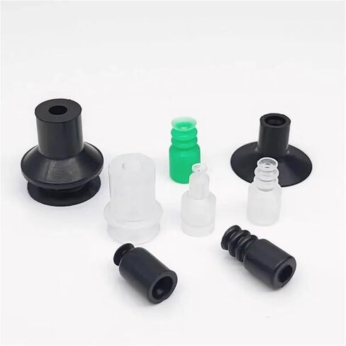 100/50 PCS Pneumatic Vacuum Suction Cup ZP2/ZP4 BT5 BT 7 Silicone Suction Nozzle Injection Molding Machine Manipulator Chucks(BT-5S Green,50PCS) in Kuwait