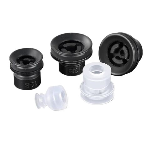1pcs Pneumatic Vacuum Suction Cup Auto Sucker Silicone/NBR Nozzle Double Layers ZP3 Injection Molding Machine Manipulator Accessory(ZP3-08BN) in Saudi Arabia