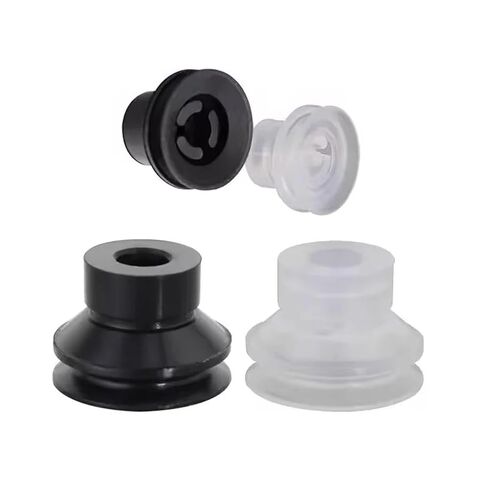 1pcs Pneumatic Vacuum Suction Cup Auto Sucker Silicone/NBR Nozzle Double Layers ZP3 Injection Molding Machine Manipulator Accessory(ZP3-08BN) in Kuwait