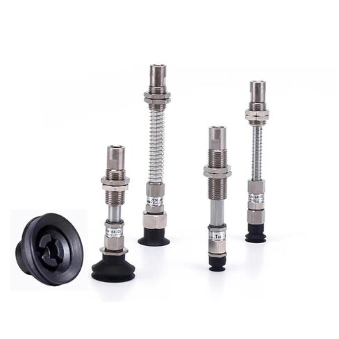 1pcs Pneumatic Vacuum Suction Cup Auto Sucker Silicone/NBR Nozzle Double Layers ZP3 Injection Molding Machine Manipulator Accessory(ZP3-08BN) in Kuwait