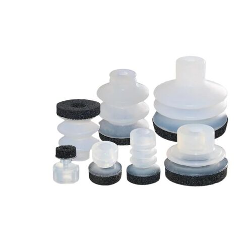 Small-Head Sponge Vacuum Chuck Industrial Manipulator Accessories Rough concave-Convex Surface Sponge Chuck Pneumatic.(DP-S8) in Saudi Arabia