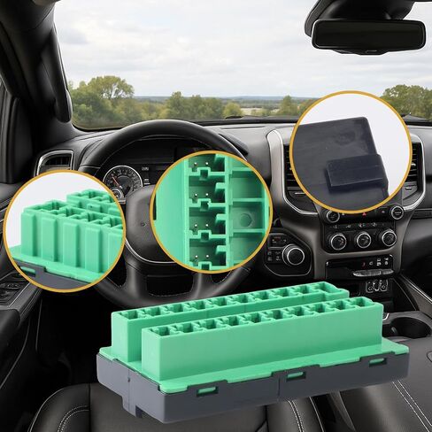 68321746AA CAN-C Buss Star Connector Splice Block Buss Fuses متوافق مع دودج رام 1500 2019-2024 2500/3500 2021-2024 جيب جلاديتور/رانجلر 2018-2025 كرايسلر باسيفيكا 2017-2025 فوييجر 2020-2024 in Kuwait