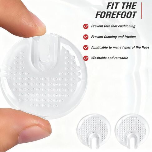 Silicone Thong Sandal Toe Protectors-Silipos Sandal Flip-Flop Gel Toe Guards Cushions Thong Protectors Set of 5 Pair in Saudi Arabia