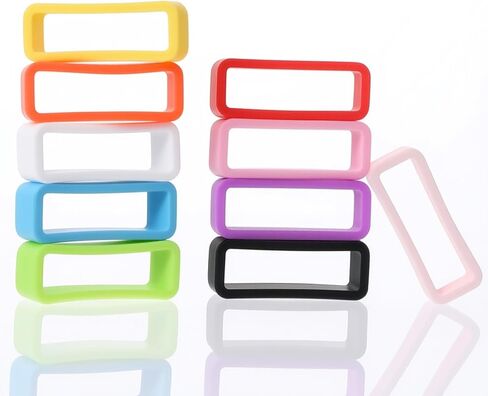 10 Pack Compatible with Magic Band Clips, Universal 20mm Watch Band Security Rings, Silicone Fastener Rings Loop Secure Holder for Magicband+, 1.0/2.0 in Saudi Arabia