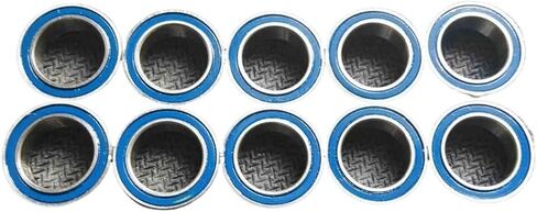 Bimetal Seal Shield Micro deep Groove Bearing 10PCS 686-2RS 6x13x5mm Blue Rubber Bearing in Saudi Arabia