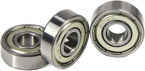Bimetal Seal Shield Micro deep Groove Bearing 10pcs 608Z 8x22x7mm ABEC-7 Ball Bearings Deep Groove Miniature Bearings in Saudi Arabia
