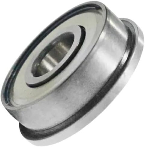 ثنائية المعدن ختم درع مايكرو الأخدود العميق تحمل 5 قطع F604-699ZZ شفة تحمل F623-629ZZ F634-6336ZZ F682-689ZZ F692-699ZZ محامل الكرات الأخدود العميق (F625ZZ-5x16x5mm، ABEC 5) in Saudi Arabia