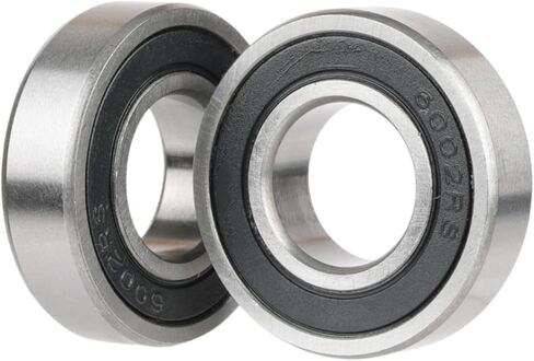 Bimetal Seal Shield Micro deep Groove Bearing 2pcs 6002RS Motor Bearing High Speed Precision Internal Bearing in Saudi Arabia