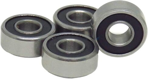 10 قطع SMR104 2RS تحمل 4x10x4 مم ABEC7 محمل من الفولاذ المقاوم للصدأ MR104-2RS MR104 SMR104 RS 4 * 10 * 4 محمل SMR95 SMR106 SMR126(SMR106-2RS 6x10x3 مم) in Kuwait