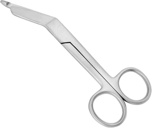 Left-Handed Lister Bandage Scissors – 5-1/2" (14cm) Stainless Steel Medical Scissors with Safety Tip in Saudi Arabia