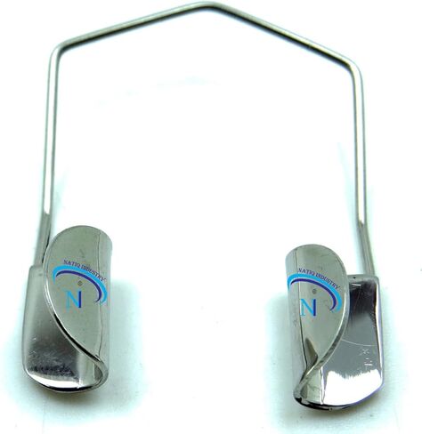 Natiqind 10 قطع منظار سلك باراكير شفرة صلبة لطب العيون من الفولاذ المقاوم للصدأ، Bar-Na-0019 in Kuwait