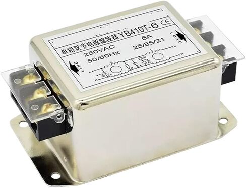 YB410T-1A-50A Terminal Type Power Filter 220V Anti-Interference AC Inverter servo(YB410T-40A) in Saudi Arabia