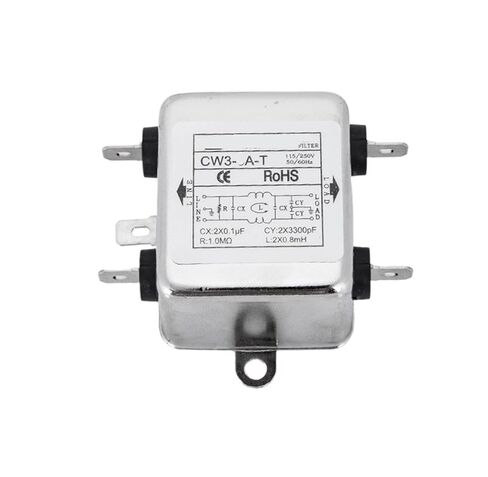 CW3-3A-T Single-Phase Single-Pole Power Filter Anti-Interference Purification Plug(CW3-10A-T) in Saudi Arabia