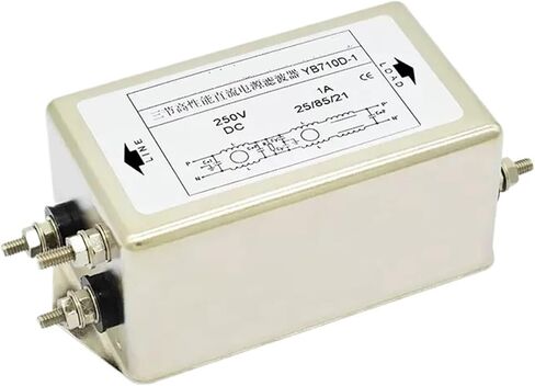 12V 24V 110V 250VDC Three-Section DC Power Filter YB710D-3A 6A 10A 20A 30A(YB710D-1A) in Saudi Arabia