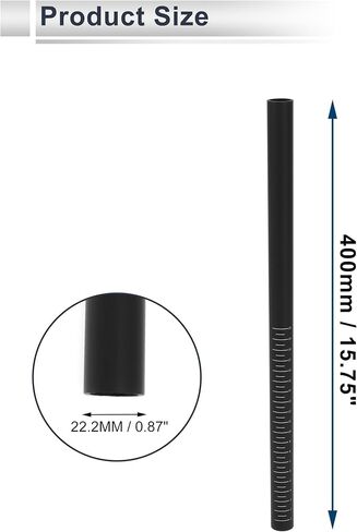 1 Pcs Universal Bike Seat Posts Lightweight 22.2x400mm Bike Saddle Post Seat Tube Matte Black Carbon Fiber in Saudi Arabia