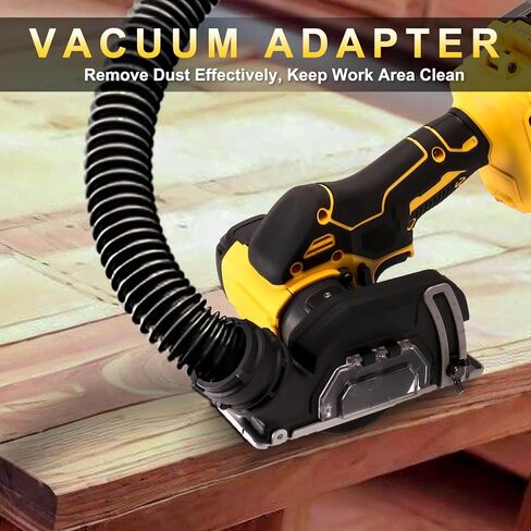 أداة قطع لاسلكية متوافقة مع بطارية DeWalt 20V MAX (بدون بطارية) 3 بوصات منشار دائري صغير بدون فرش محرك مدمج بدون فرش 19,000 دورة في الدقيقة مع 6 قطع شفرات، لقطع المعادن/الخشب/البلاط/البلاستيك in Kuwait