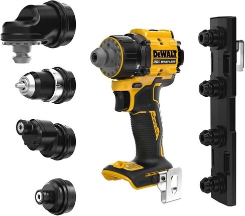 DeWALT DCD803B ATOMIC 20V MAX 5-in-1 مثقاب/سائق متعدد الرؤوس بدون فرش، أداة فقط in Kuwait