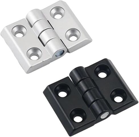 Aluminum Alloy Hardware Accessories Metal Hinges 1Pcs(Black) in Saudi Arabia