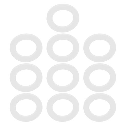 10Pcs Silicone Flat Rubber Washer with 40mm OD 26mm ID, 1 1/4 Silicone Washers, Silicones Flat Washer for Faucet Pipe Water Hose in Saudi Arabia