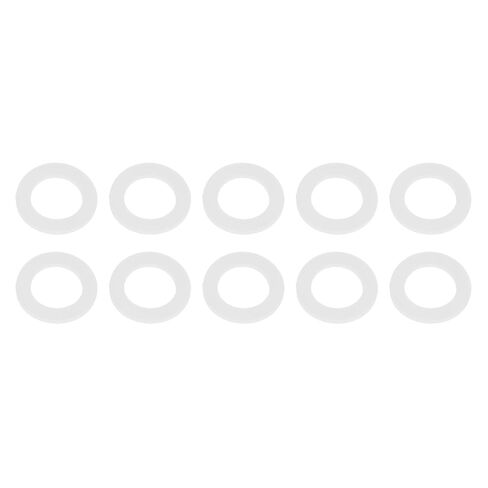 10Pcs Silicone Flat Rubber Washer with 40mm OD 26mm ID, 1 1/4 Silicone Washers, Silicones Flat Washer for Faucet Pipe Water Hose in Saudi Arabia