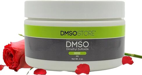 جل الورد DMSO، 4 أونصة، نقي بنسبة 99.995% من الدرجة الصيدلانية، مصنوع بواسطة DMSOSTORE in Kuwait