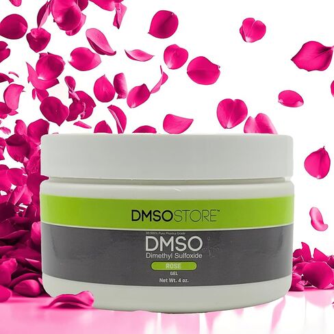 جل الورد DMSO، 4 أونصة، نقي بنسبة 99.995% من الدرجة الصيدلانية، مصنوع بواسطة DMSOSTORE in Kuwait