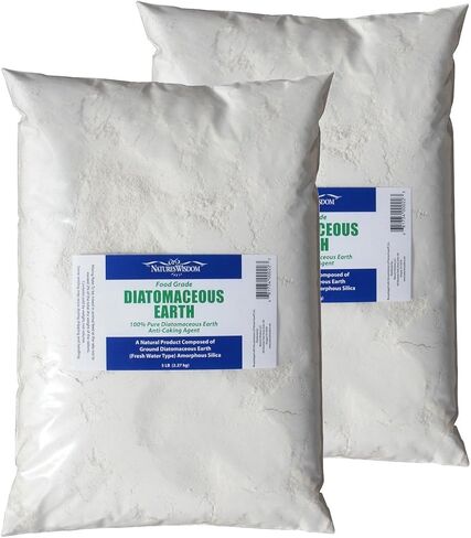 Natures Wisdom Food Grade Diatomaceous Earth 10 lb (Two 5 lb. Bags in a Box) in Saudi Arabia