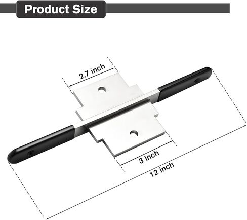 Waste Drain Tool for 3 Tier Sink in Commercial Kitchens, Fit Twist and Lever Waste Drains Removal Tool - Stainless Steel in Saudi Arabia