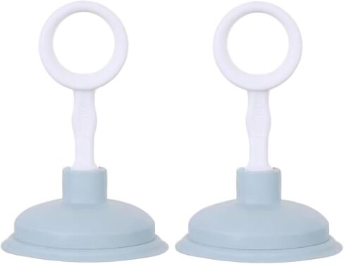 1Pc Blue Sink Plunger,Bathroom Small Drain Plunger Portable Kitchen Sink Drain Suction Cup Liquid Plumber Clog Remover Easy To Unclog,Drain Cleaning Equipment in Saudi Arabia