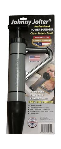 جديد JJJOHNNY Jolter JJR-304 UUSA Made PPOWER Toilet PLUNGGER ONE PUUSH NNO Mess Sale JJR304 in Kuwait