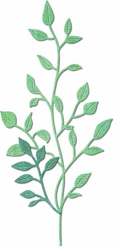 Ginkgo Leaf Metal Cutting Dies for Card Making, Paper Embossing Die Cuts Kit Templates Supplies, Photo Frame Album DIY Scrapbooking Stencils Sets in Saudi Arabia