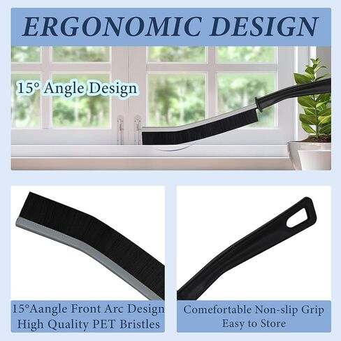 15 قطعة من فرشاة تنظيف الشقوق، فرش ذات شعيرات صلبة، فرشاة تنظيف الجص، مستلزمات التنظيف المنزلية، فرشاة الفجوة لحوض المطبخ والحمام والزوايا الميتة in Kuwait