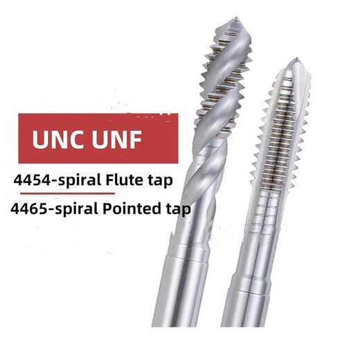 Fine Spiral Fluted Pointed Tap Screw Thread Taps(Spiral Pointed Tap,1PCS-UNF9I16-18) in Saudi Arabia