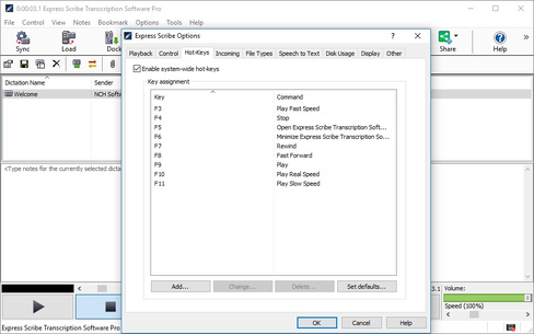 برنامج Express Scribe للنسخ - استخدمه مع دواسة القدم للنسخ [تنزيل] in Kuwait