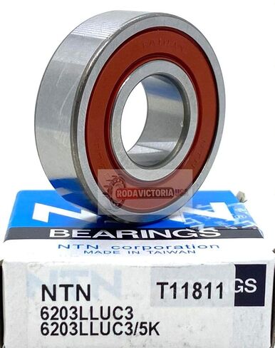 1 قطعة NTN 6203LLU مزدوج المطاط مختومة الكرة بستان عميق تحمل 6203 2RS ​​6203RS in Kuwait