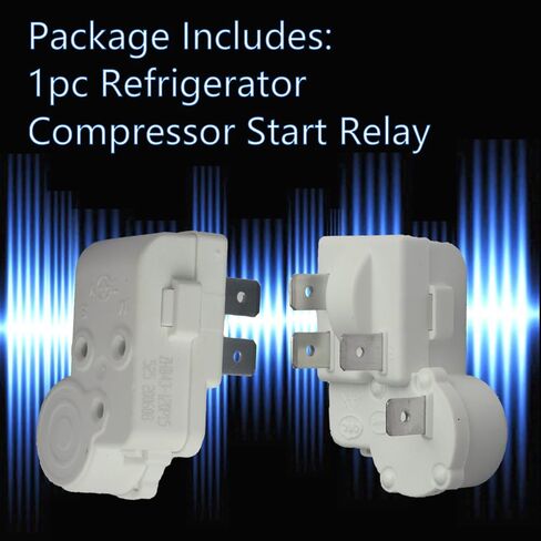 1pcs 4Pins ZHB35-120P15 Refrigerator Compressor Starter Relay Over Load Protector Replace ZHB35-120P15 ZHB125-135p4.7 Freezer Accessories in Saudi Arabia