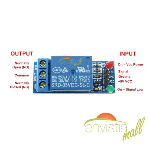 250 فولت/10A 1 قناة SPDT وحدة تتابع الطاقة 5 فولت التحكم DIY بها بنفسك الموافقة المسبقة عن علم AVR DSP ARM MCU in Saudi Arabia